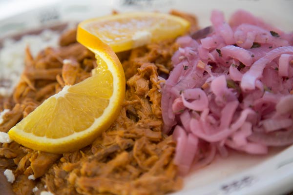 Restaurante Los Panchos cochinita pibil