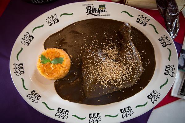 Restaurante Los Panchos mole poblano