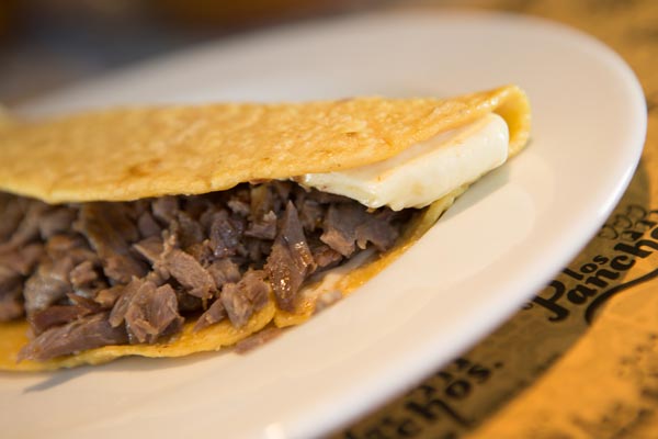 Restaurante Los Panchos quesadilla combinada