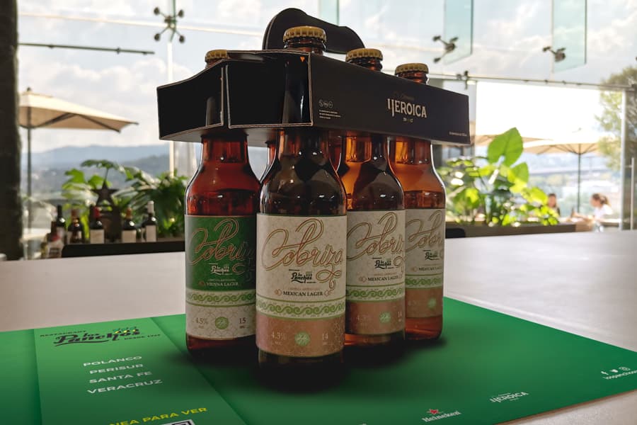 six pack cobriza