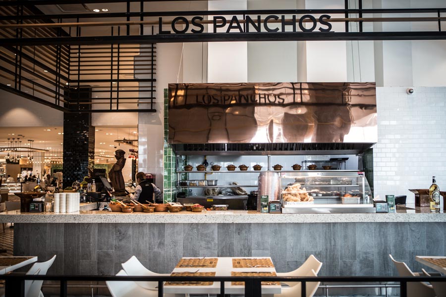 Restaurant Los Panchos México sucursal santa fe barra